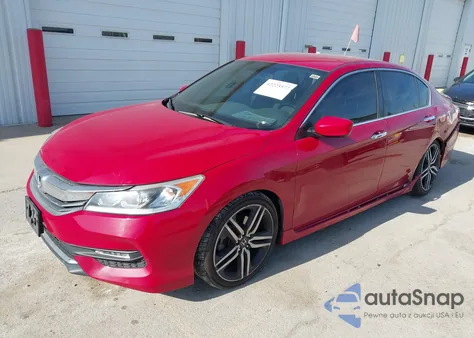 2017 Honda Accord Sport из США, поврежденный, VIN 1HGCR2F56HA043640